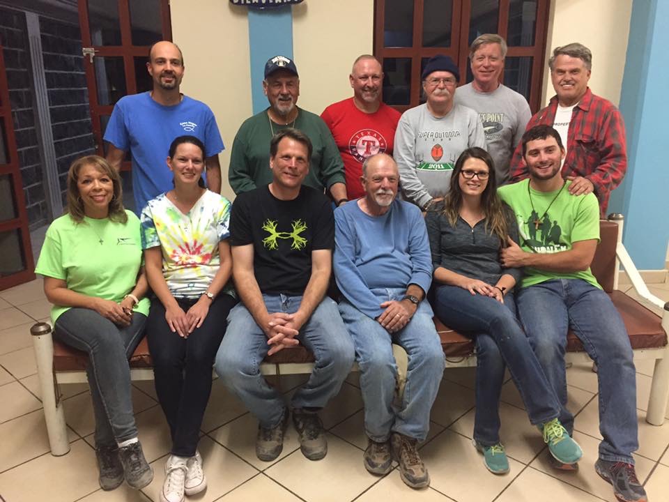 Lighthouse Fellowship Mission Team led by Marshall Sansbury of Fort Worth, TX (Center front row in blue long sleeve shirt)